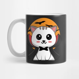 Kawaii Vampire Cat Mug